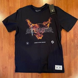 Under Armour Men's Project Rock Fire short sleeve